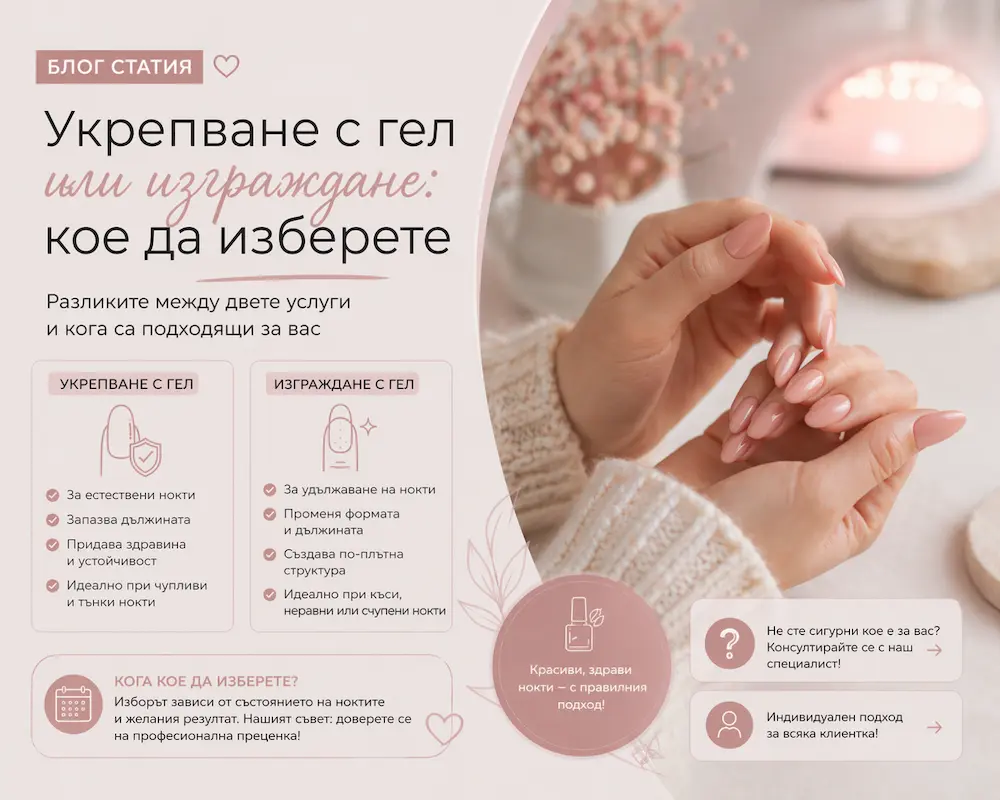 Укрепване с гел или изграждане: кое да изберете